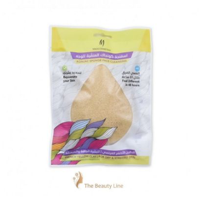 Picture of MADCOSMETICS KONJAC SPONGE KONJAC SPONGE - YELLOW  0554