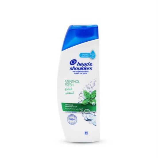 Picture of HEAD&SHOULDERS SHAMPOO MENTHOL REFRESHING  390ML