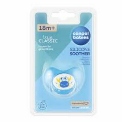 Picture of CANPOL BABIEAS SILICONE SOOTHER 6-18M 22/507 -5074