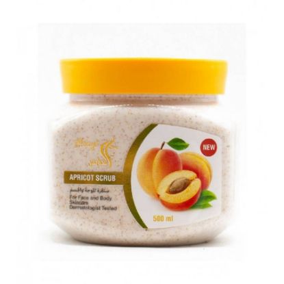 Picture of ALARAYS APRICOT SCRUB FOR FACE & BODY 500 ML#