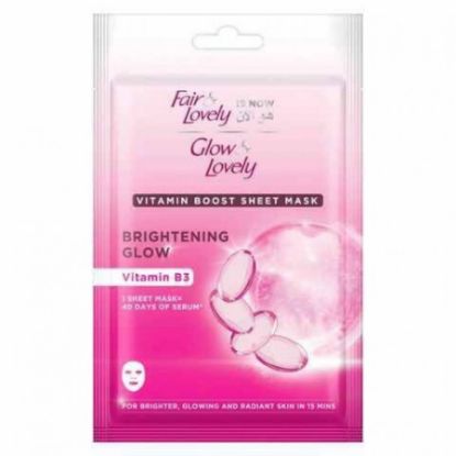 Picture of GLOW & LOVELY VITAMIN B3 SHEET MASK 20GM  9606