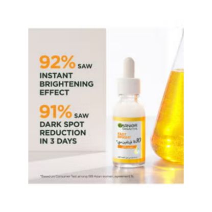 Picture of GARNIER SKINACTIVE FAST BRIGHT 30XVITAMIN C&NIACINAMIDE 30ML