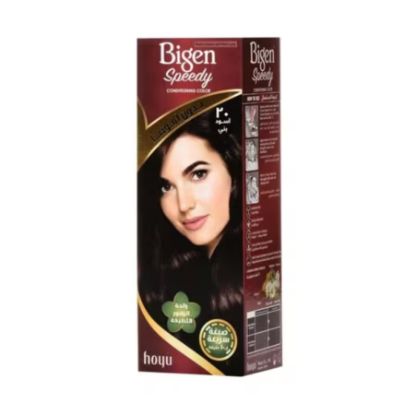 صورة بيجن سبيدي صبغة نسائية أسود بني
