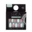 Picture of LOCA NAILS WHITE AND PINK GLITTER STILETTO SHAPE S2   0239