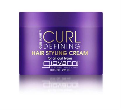 Picture of GIOVANNI  CURL HABIT  CURL DEFINING HAIR STYLING CREAM  FOR