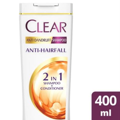 Picture of CLEAR SHAMPOO WOMEN ANTI HAIR FALL 400 ML X 12
