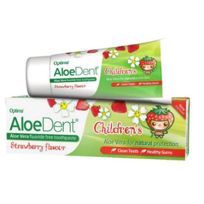 Picture of ALOE DENT OPTIMA CHILDRENS STRAWBERRY T.P 50 ML 7126