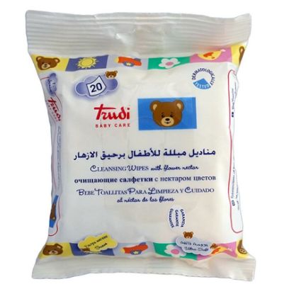 Picture of TRUDI CLEANSING WIPES 20 PCS 4631