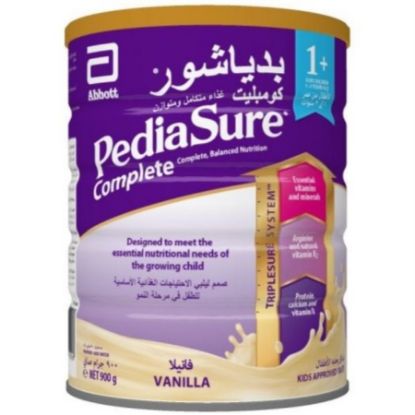 Picture of PEDIASURE COMPLETE 1+ VANILA 6X900 G PACK OF 2 - 00093