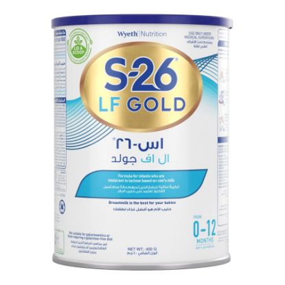 Picture of S26 LF GOLD MILK 400 G X12