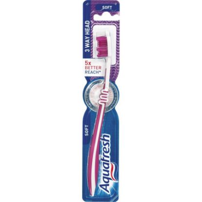 Picture of AQUAFRESH 3 WAY HEAD SOFT T.B  56400