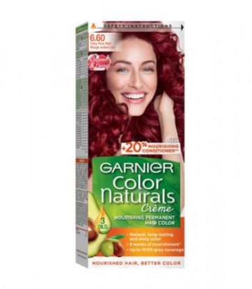 Picture of GARNIER COLOR NATURALS 6.60 FIERY PURE RED , 112 ML  7147