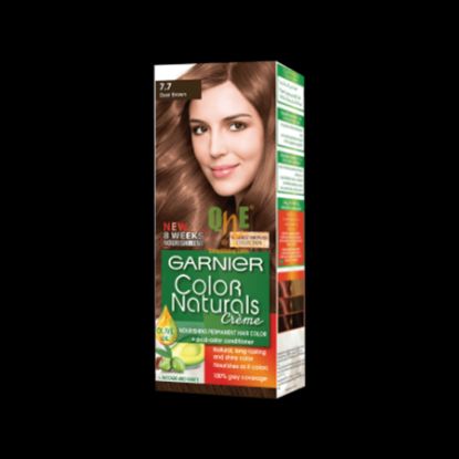 Picture of GARNIER COLOR NATURALS 7.7 HAZEL BROWN HAIRCOLOR, 112 ML  55