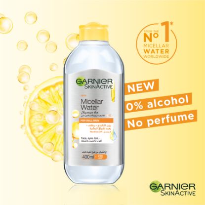 Picture of GARNIER MICELLAR MAKEUP REMOVER WITH VITAMIN C, 400ML 8094