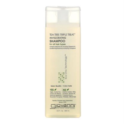 Picture of GIOVANNI TEA TREE TRIPLE TREAT SHAMPOO - 250ML 0082