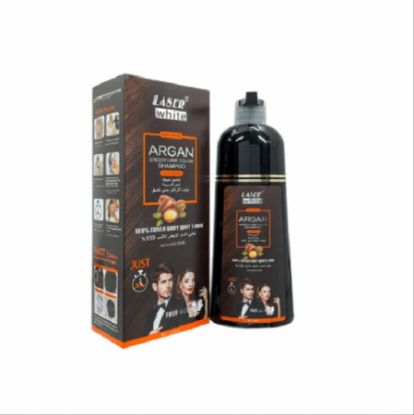 Picture of LASER #   ARGAN DARK BROWN SHAMPOO   #   2038