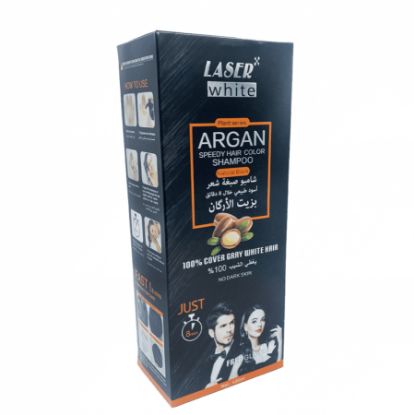 Picture of LASER #   ARGAN NATURAL BLACK SHAMPOO # 2090