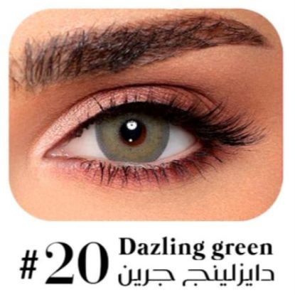 Picture of LUMUNOUS MONTHLY CONTACT LENSES - DAZZLING GREEN