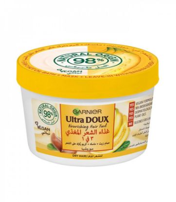 Picture of GARNIER ULTRA DOUX NOURISHING BANANA 3-IN-1 HAIR FOOD 390 ML