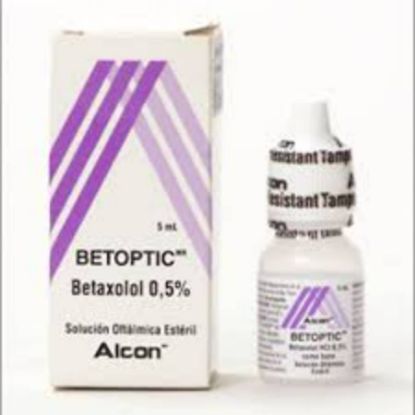 Picture of BETOPTIC 0.5% OPTHALMIC SOLUTION 5ML