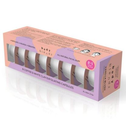 Picture of BODY BLENDZ COFFEE & WHITE CLAY CAPSULES 8 X 10 ML