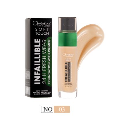 Picture of CHRISTINE SOFT TOUCH FULL COVERAGE FOUNDATION CH2023 3- 0347