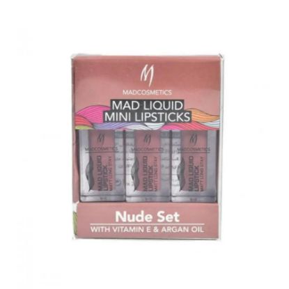 Picture of MADCOSMETICS .MAKEUP MINI LIPSTICKS- NUDE SET SET 0745