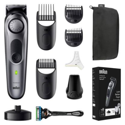 Picture of BRAUN BT7420 SERIES 7 BEARD TRIMMER WITH PROBLADE, BLACK SPA