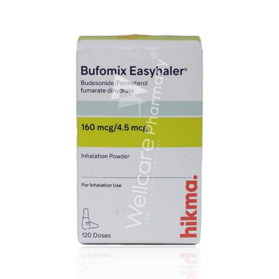 Picture of BUFOMIX EASYHALER 160/4.5 MCG 120 DOSES
