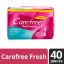 Picture of CAREFREE FLEXI COMFORT FRESH 24X40 PANTYLINERS 56429 - 4039