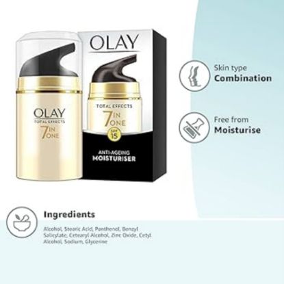 Picture of OLAY TOTAL EFFECT 7 X MOIST DAY SPF 15 CREAM 50 ML 2366