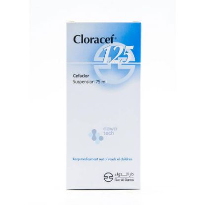 Picture of CLORACEF SUSP 125MG/5ML