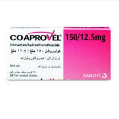 Picture of COAPROVEL 150 /12.5 MG 28 TAB