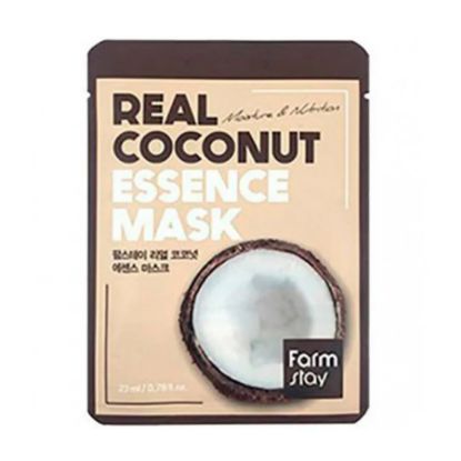 Picture of FARMSTAY REAL COCONUT ESSENCE MASK SHEET 23ML