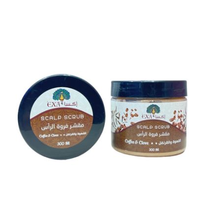 Picture of EXA SCALP SCRUB WITH COFFEE AND CLOVES, 300 ML, 48 PIECES