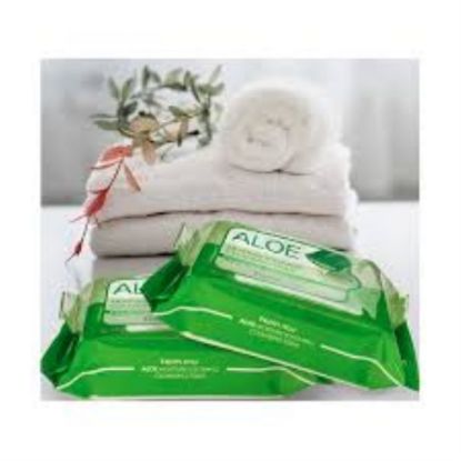 Picture of FARMSTAY ALOE MOISTURE SOOTHING CLEANSING TISSUE 30 TISSUES