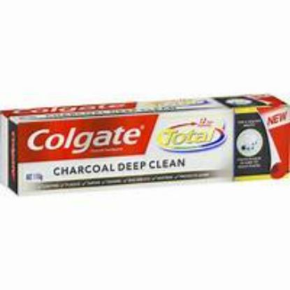 صورة معجون أسنان كولجيت توتال بالفحم ديب كلين (تنظيف عميق) 12 ساع