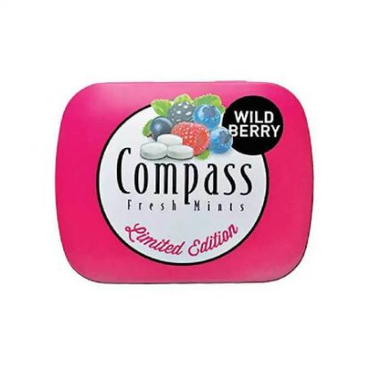 Picture of COMPASS FRESH MINT WILDBERRY 14 G 50 PCS 700722