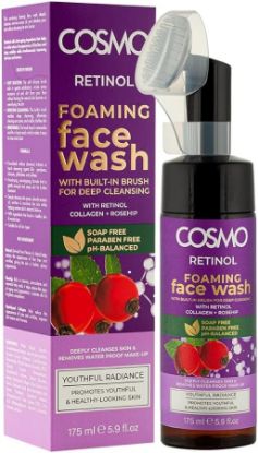 Picture of COSMO RETINOL FOAMING FACIAL WASH WITH BRUSH 175ML