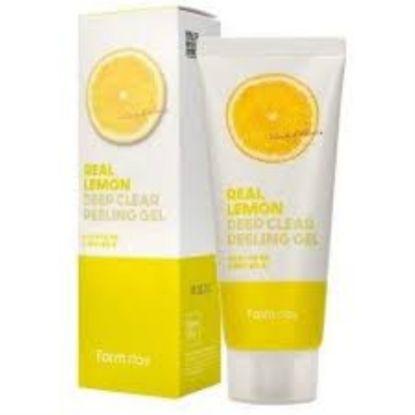 Picture of FARMSTAY REAL LEMON CLEAR PEELING GEL 100ML