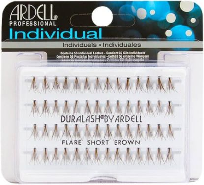Picture of ARDELL INDIVIDUAL LASHES FLARE SHORT BROWN 1263012-1208
