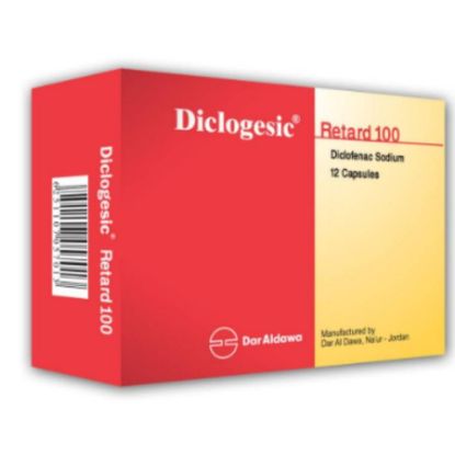 صورة ديكلوجيسك ريتارد كبسول 100مجم 12 كبسوله