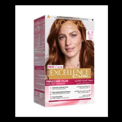 Picture of EXCELLENCE COLOR 6.7 CHOCOLATE BROWN MARRON CHOCOLAT 1983