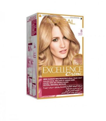 Picture of EXCELLENCE COLOR 8 LIGHT BLONDE 59218-90432 اشقر فاتح