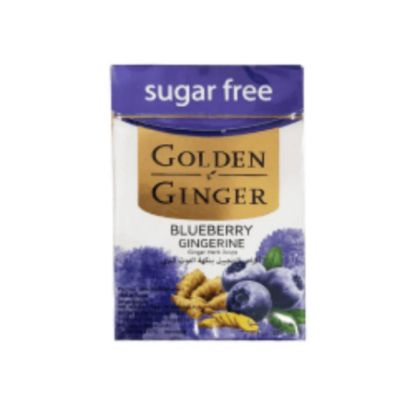 صورة جولدن جينجر أقراص الزنجبيل بنكهة التوت البري  45 جرام  - GOL