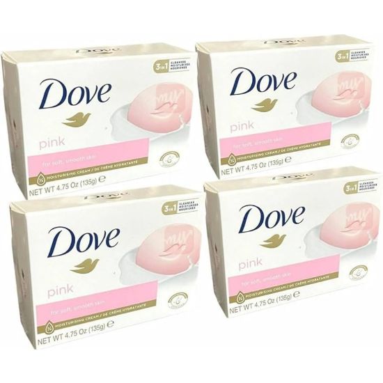 Picture of DOVE CREAM BAR PINK 135 G X 72