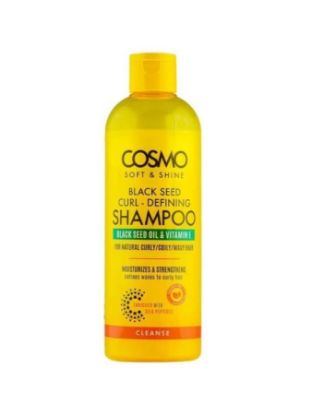 Picture of COSMO SOFT AND SHINE CURLY HAIR SHAMPOO WITH BLACK SEED AND