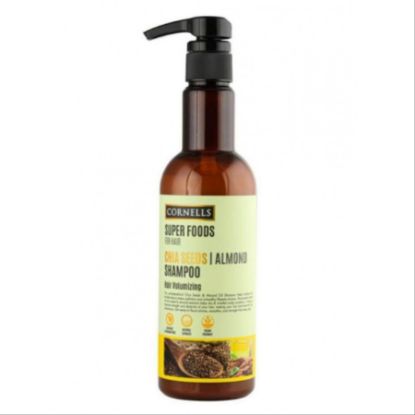 صورة كورنلز سوبر فودز شامبو بذور الشيا وزيت اللوز 500مل