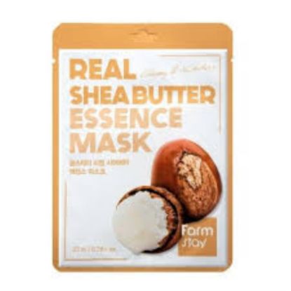 Picture of FARMSTAY REAL SHEA BUTTER ESSENCE MASK SHEET 23ML