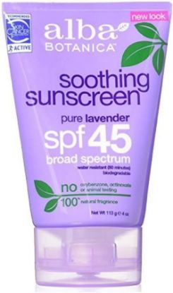 Picture of ALBA BOTANICA LAVENDER SUN SCREEN 45SPF 118ML
